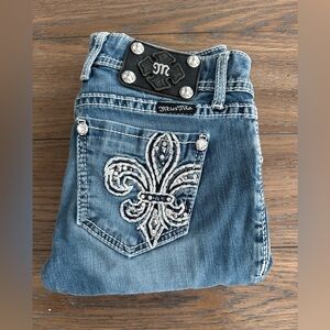 Miss Me Vintage Blue Denim Jeggings Size‎ 25